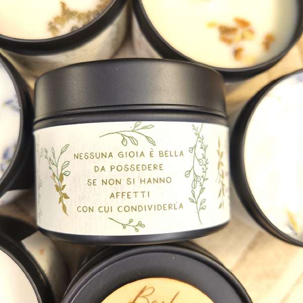 bomboniera candela profumata